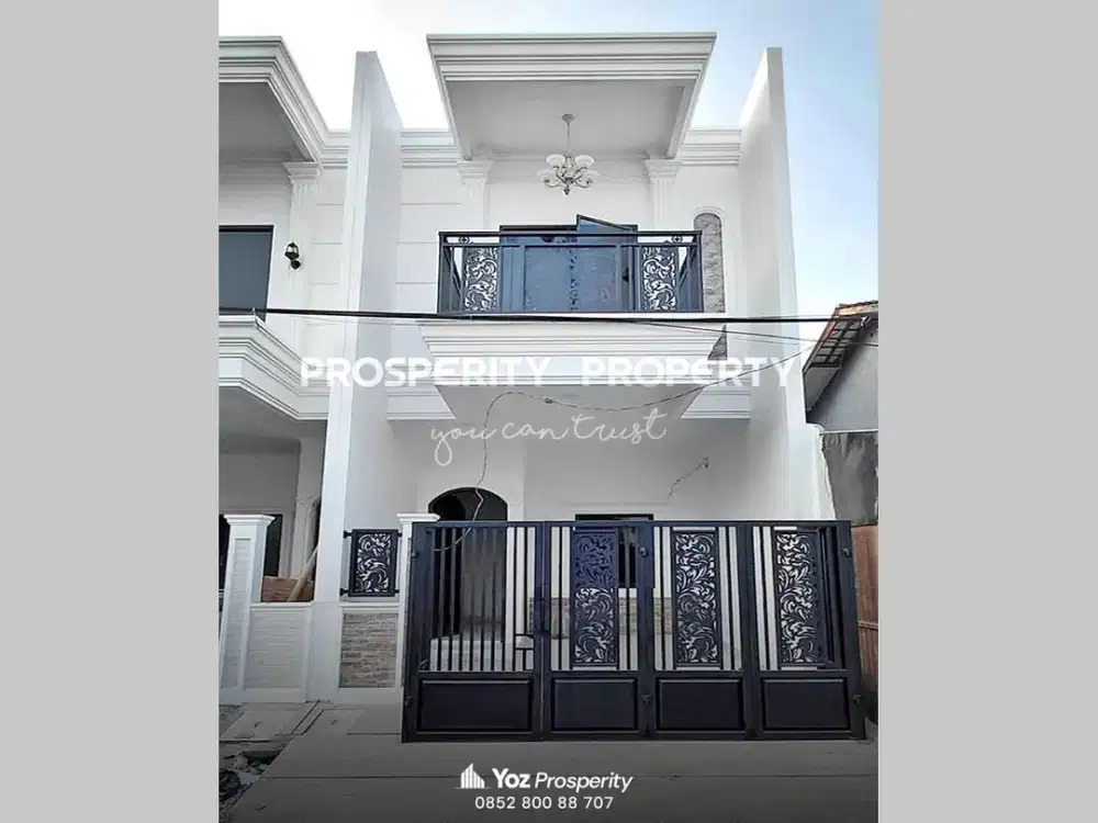 Rumah Brand New 2 Lantai di Perumahan Poris Indah Blok C Batuceper Kota Tangerang