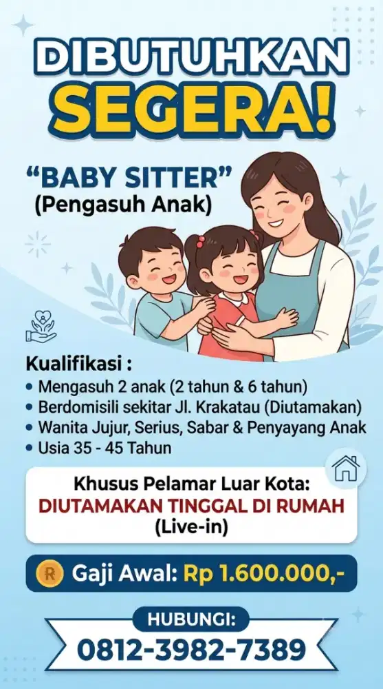 Baby sister / pengasuh anak