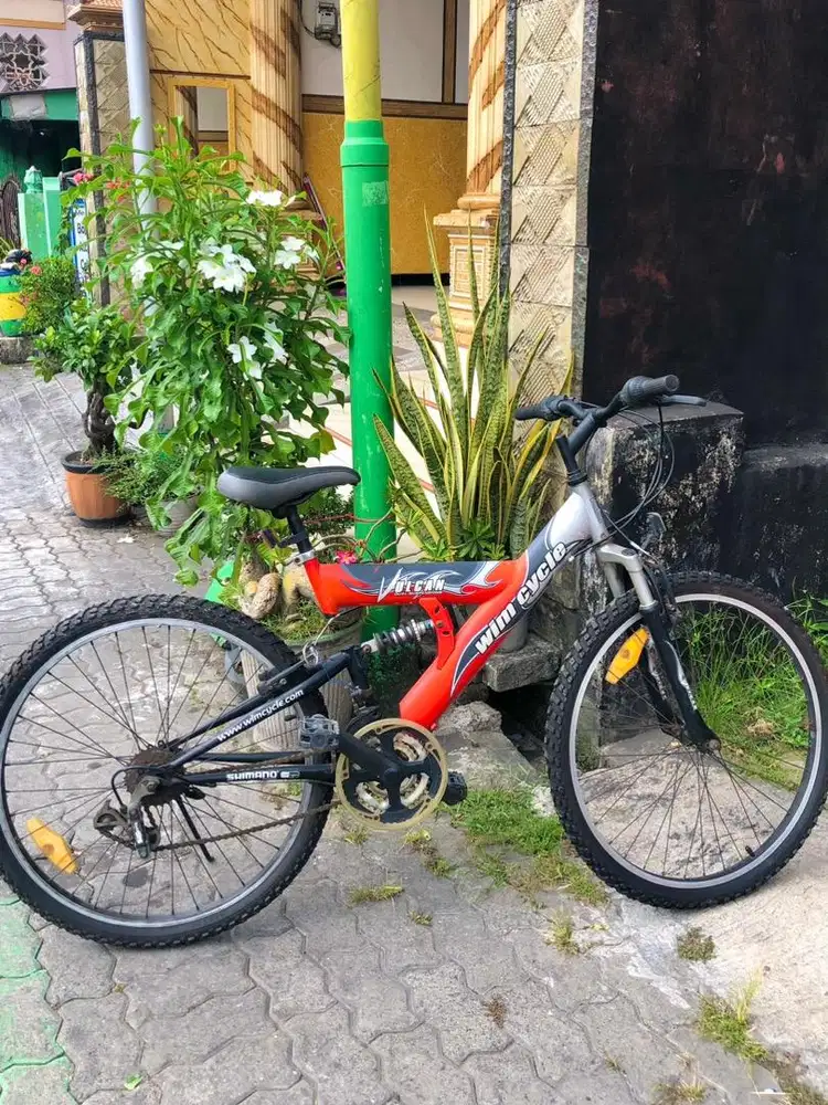 Sepeda Gunung Wimcycle Volcano 26 Fullsus - 950K Nego