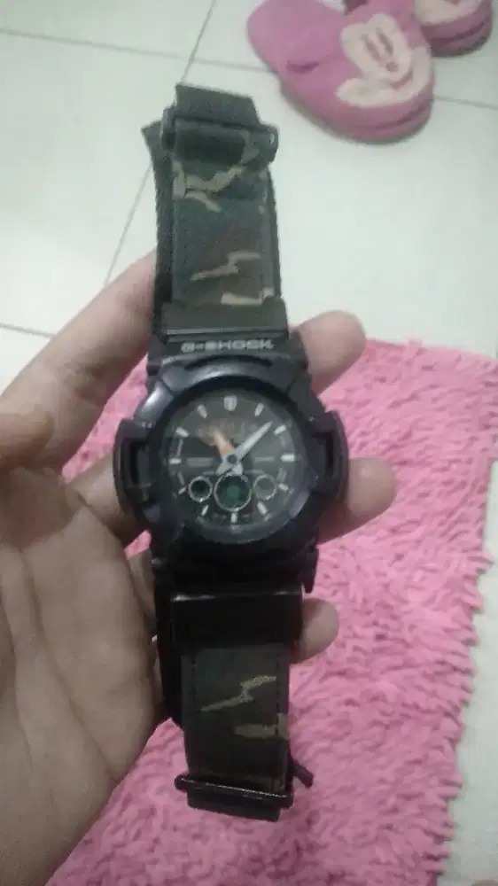G shock jDM minus habis batrei