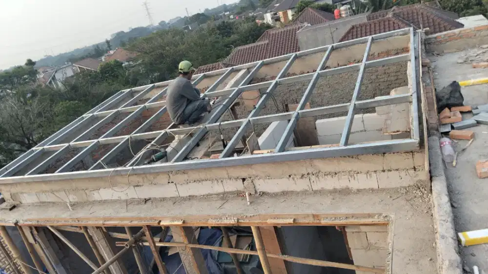 Tukang las kanopi pagar teralis mezanin