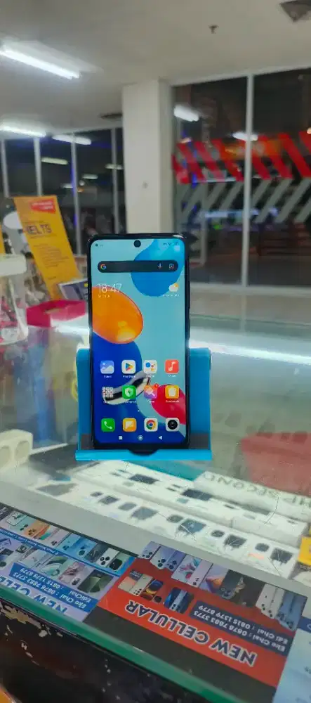 di jual second xiaomi Redmi note 11 RAM 6GB/ROM 128GB