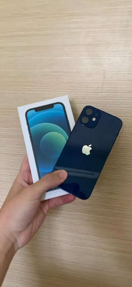 Iphone 12 blue / 64 gb masi mulus