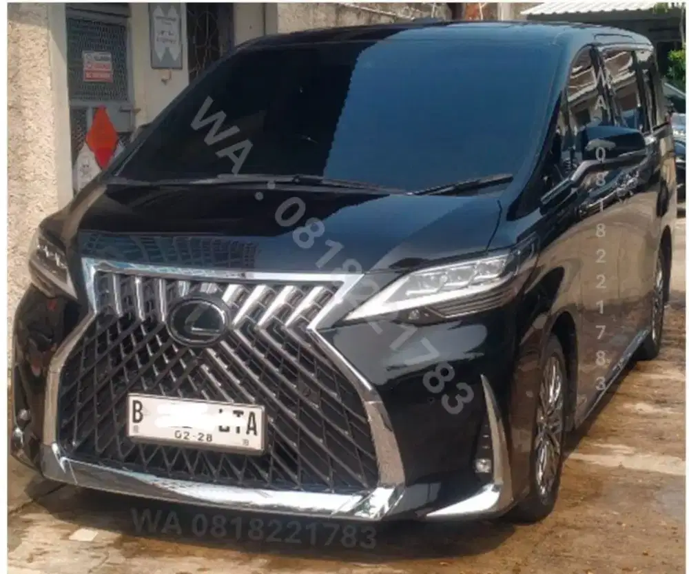 Toyota Lexus LM 3.5 AT..4 seater warna hitam metallic...mulusss