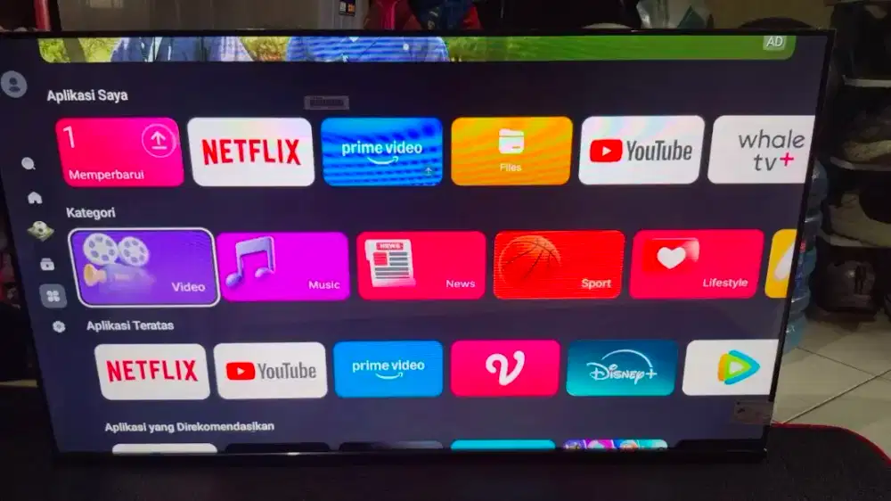 TV Smart Philips 43 Baru