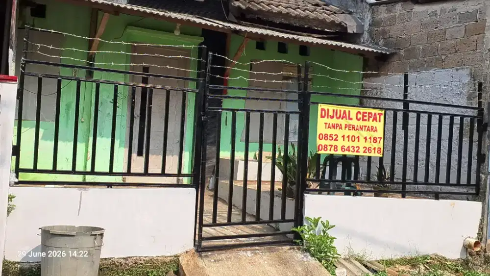 Rumah di perumahan kalisuren paradise bogor