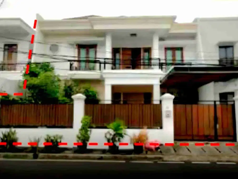 Rumah Murah Mewah Nyaman 2 Lantai LT 293m² di Cempaka Putih Barat Jakarta Pusat