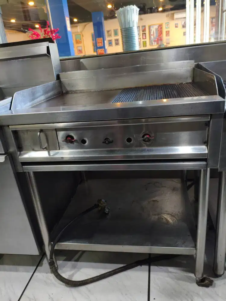 Grill 2 Burner 80 SS Stainless Steel 79,5x66,5x84cm