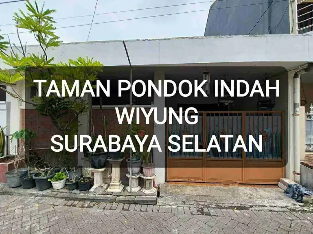 Rumah Murah siap Huni di Taman Pondok Indah, Wiyung, Sby Selatan