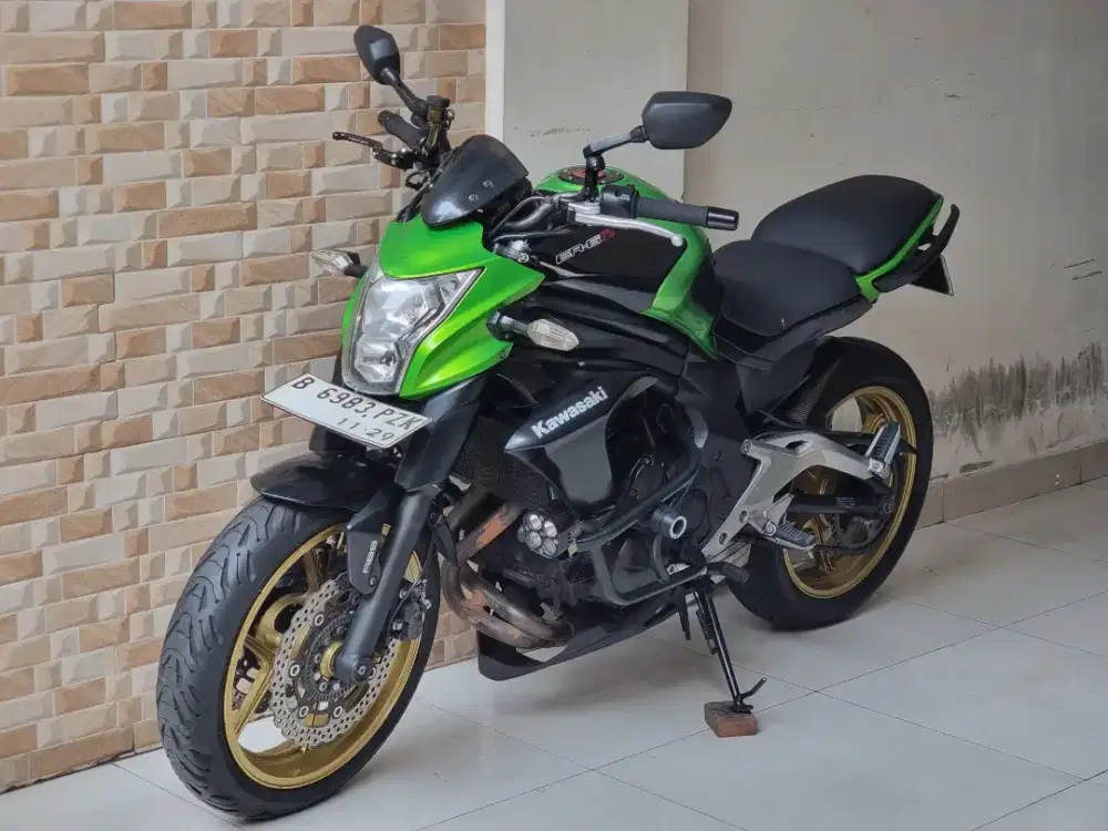 Kawasaki Er6n ABS Hijau 2012 Er6-n Er6 N 650cc Low Km 18rb