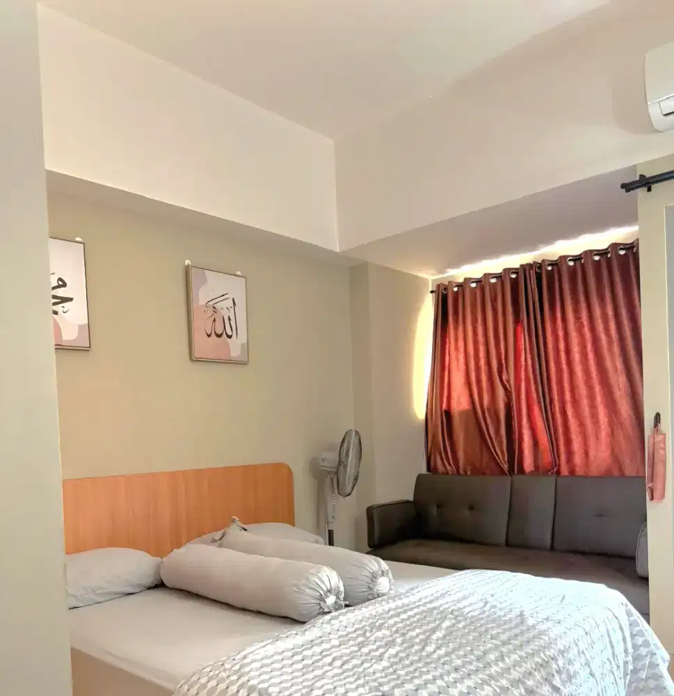 DIJUAL APARTMENT LRT CITY GATEWAY PARK-STUDIO 24.73 M2 FULLY FURNISHED
