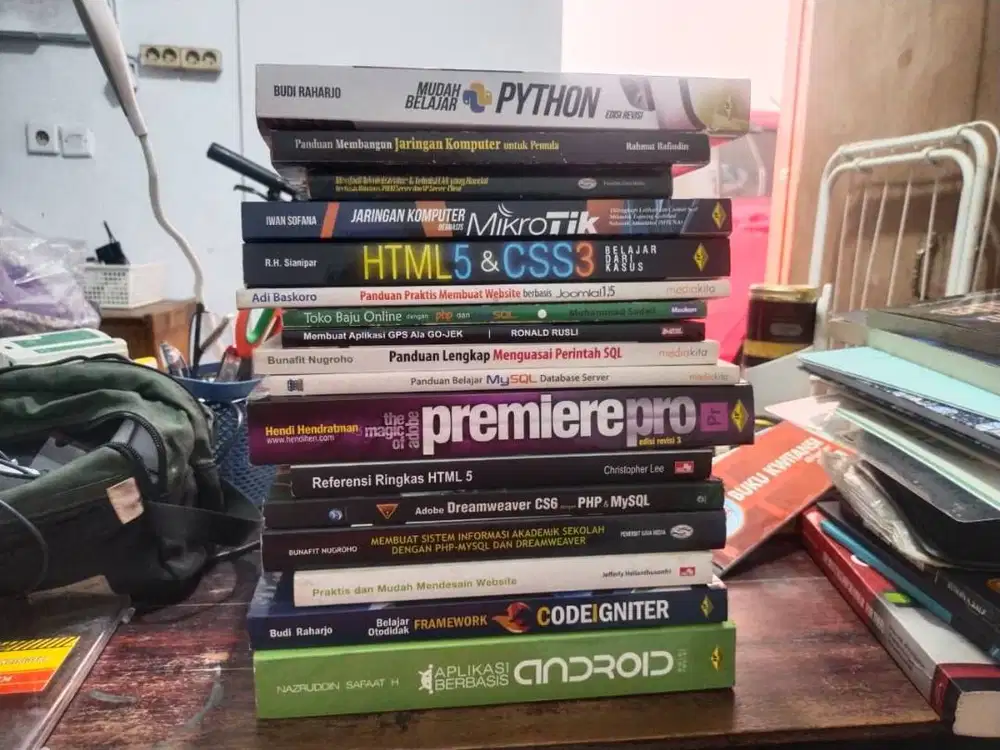 [JUAL MURAH] Koleksi Buku Komputer, Pemrograman, Networking & IT (Mulu