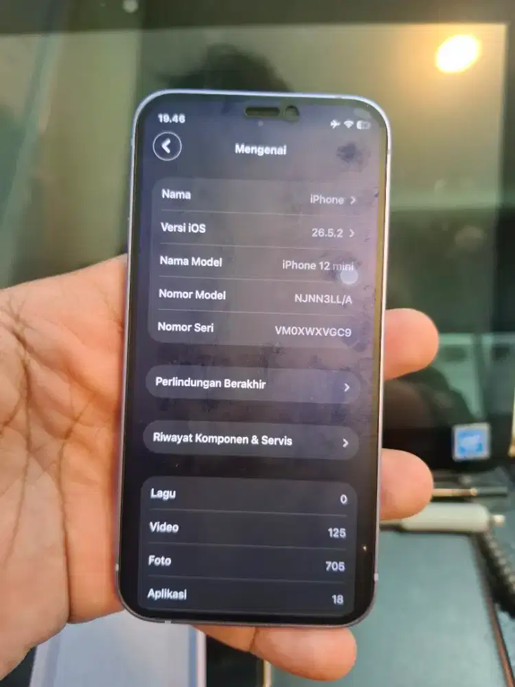 Iphone 12 mini 128 purple inter