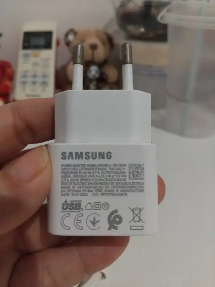 Charger set kabel ori Samsung 25 watt