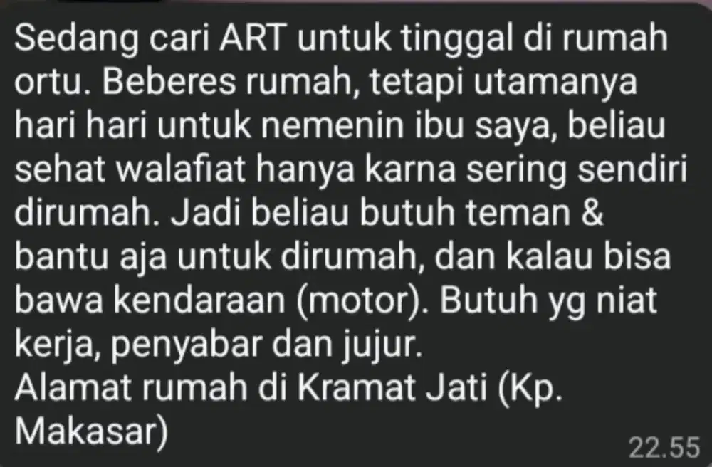 Lowongan kerja art