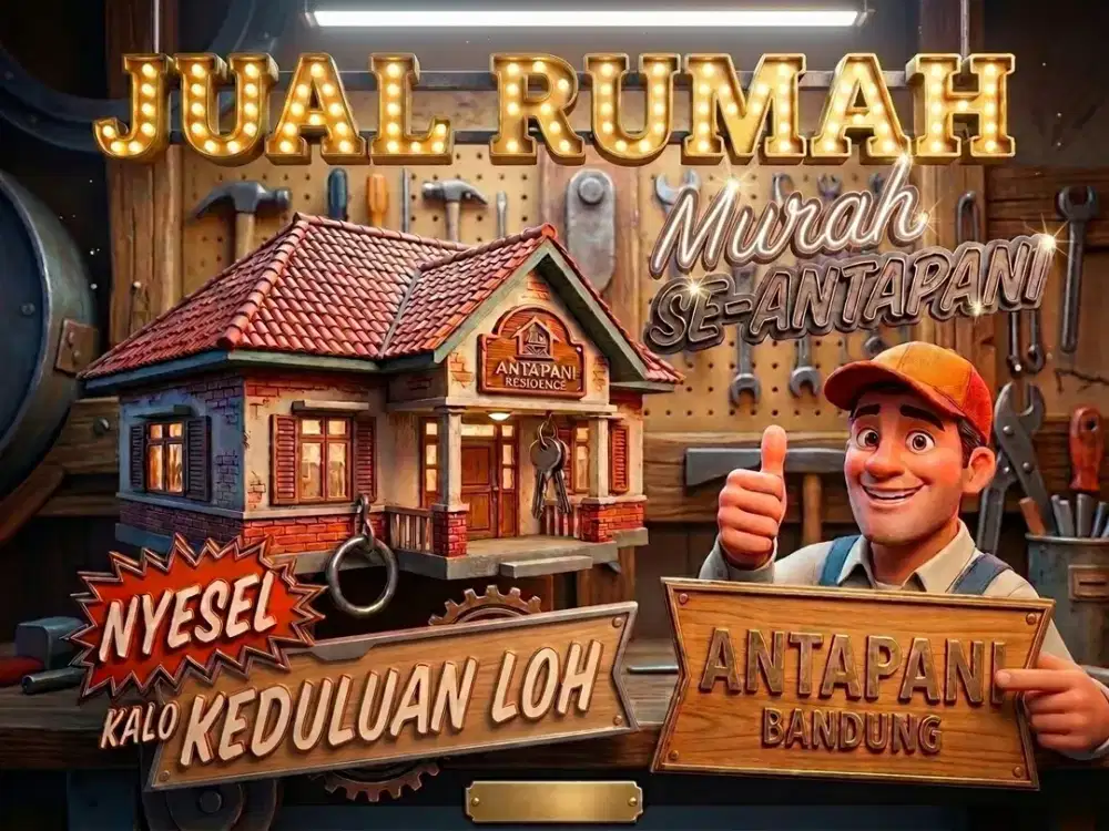 JUAL RUMAH DI ANTAPANI, ARCAMANIK, BANDUNG KOTA.
