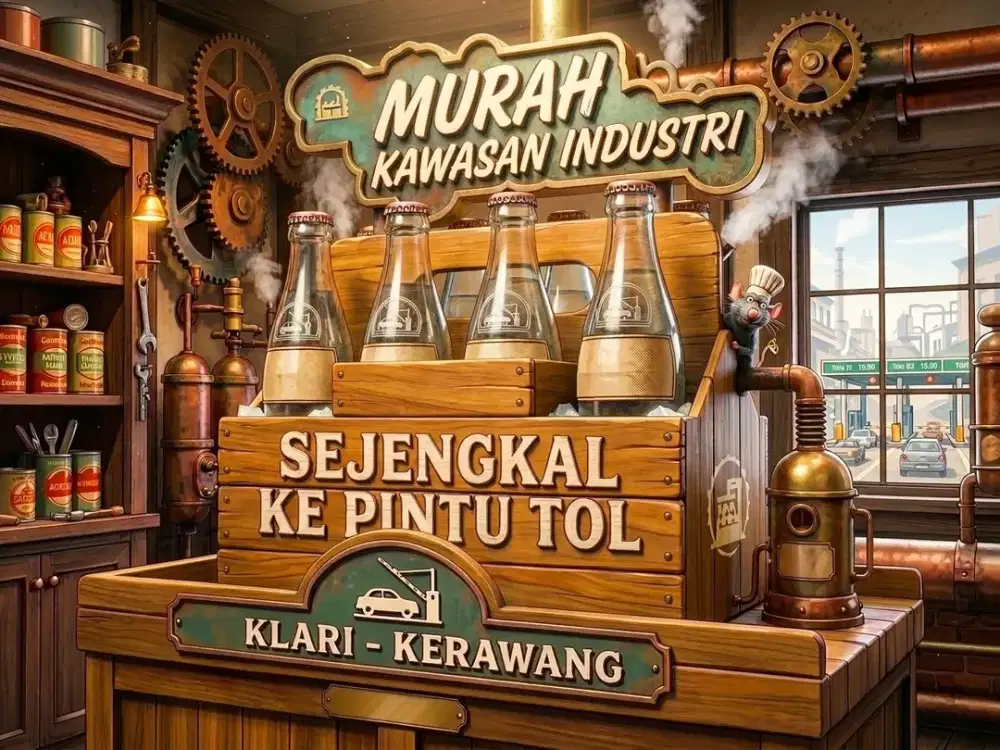 JUAL TANAH DI KERAWANG TIMUR, KLARI, KABUPATEN KERAWANG.