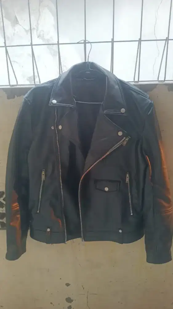 Jual jaket Kulit ZARA WOMEN