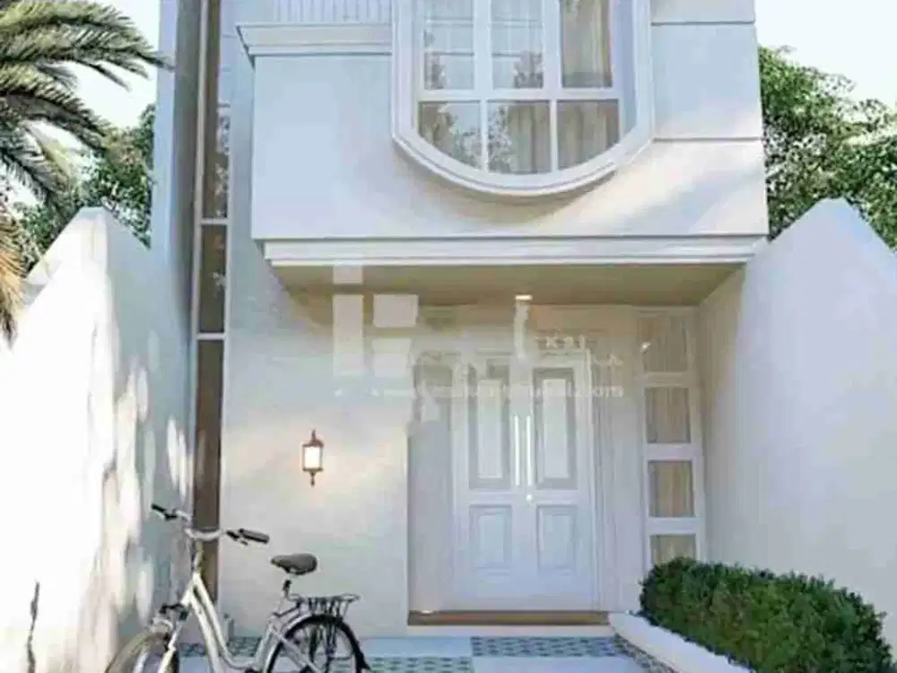 Rumah American Style Minimalis 2lt di Banjarsari