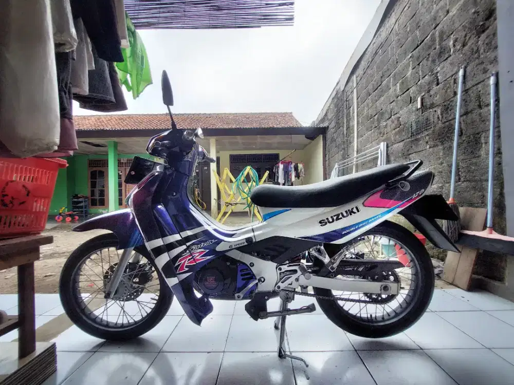 Satria lumba 2001 double disc 6 speed