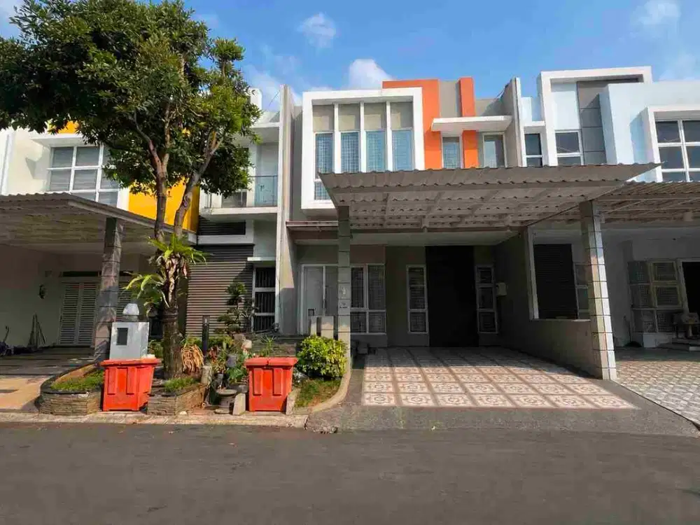 RUMAH FURNISHED SIAP HUNI CLUSTER EBONY THE ORCHARD KELAPA GADING