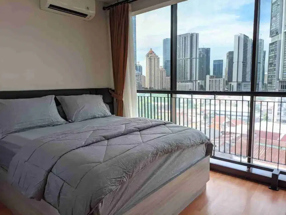 2 BR Dijual Murah Full Furnish Apartemen Tamansari Semanggi