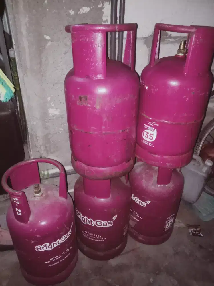 Tabung LPG elpiji bright gas 12kg