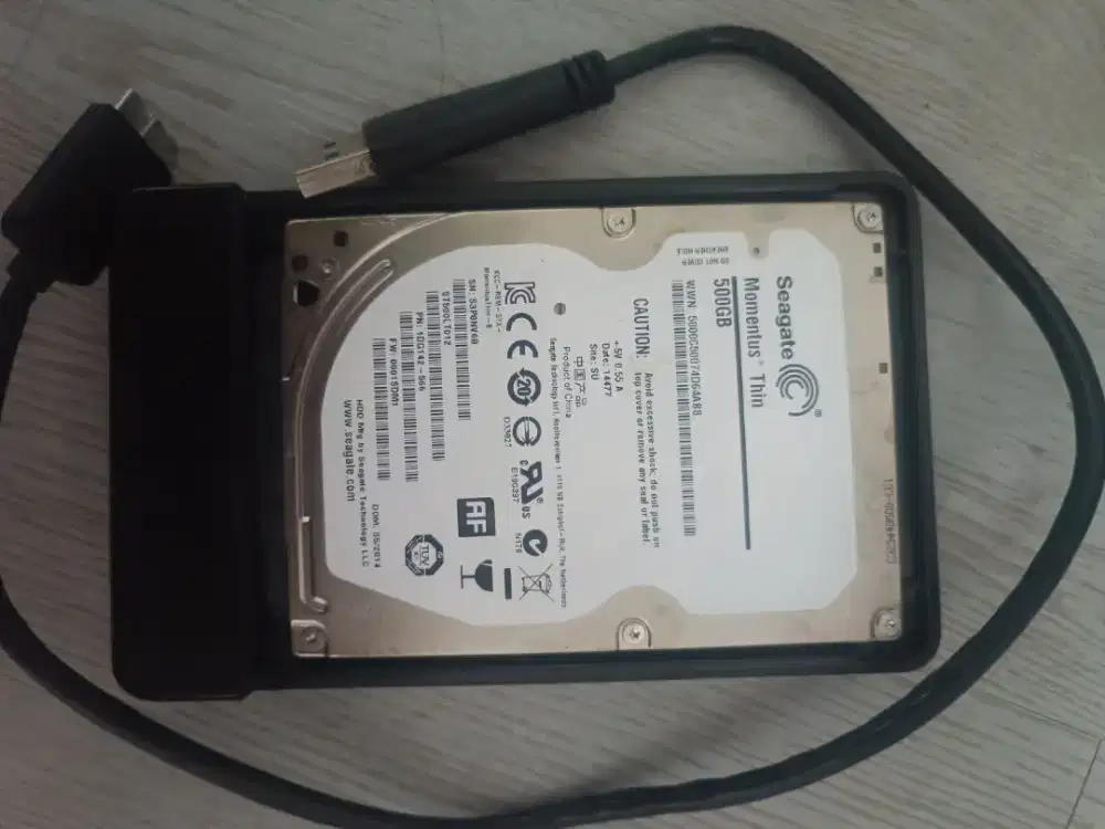 Seagate momentus thin 500gb