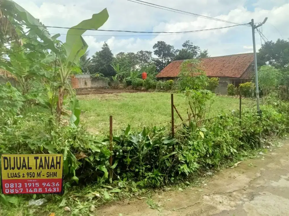DIJUAL TANAH MURAH DEKAT PERUMAHAN BNR DAN WISATA JUNGLE WATERPARK