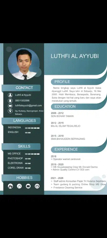 TOLONG INFO LOKER APA SAJA YANG PENTING HALAL