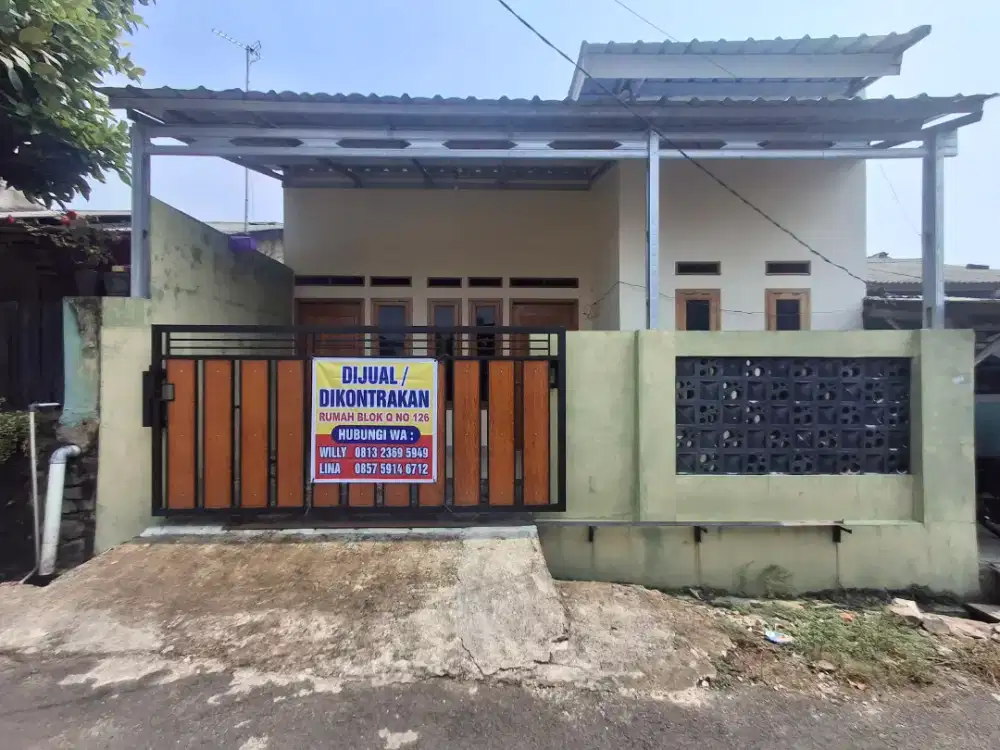 Disewakan Rumah di perum BKP