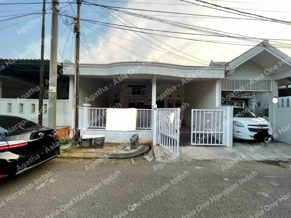 Rumah siap huni cluster Taman Sari, Kota Harapan Indah Bekasi 1.35miliar