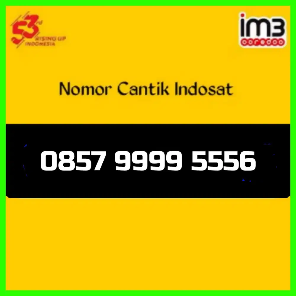 Nomor cantik Indosat Im3 super