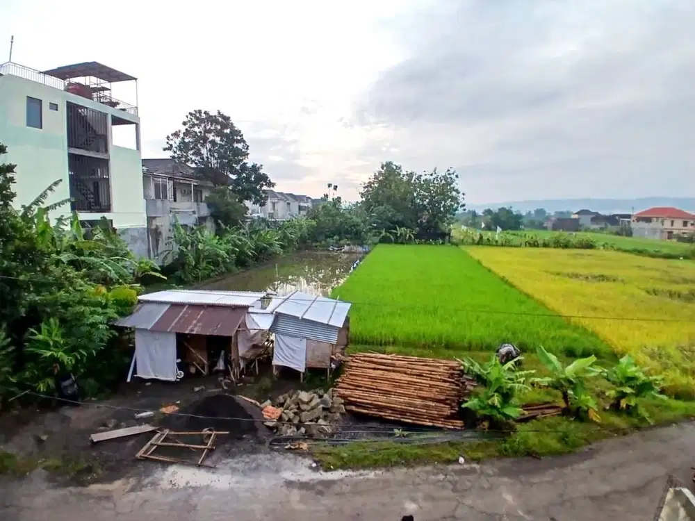 Tanah Sawah Strategis dekat Laguna Spring Jalan Wonosari
