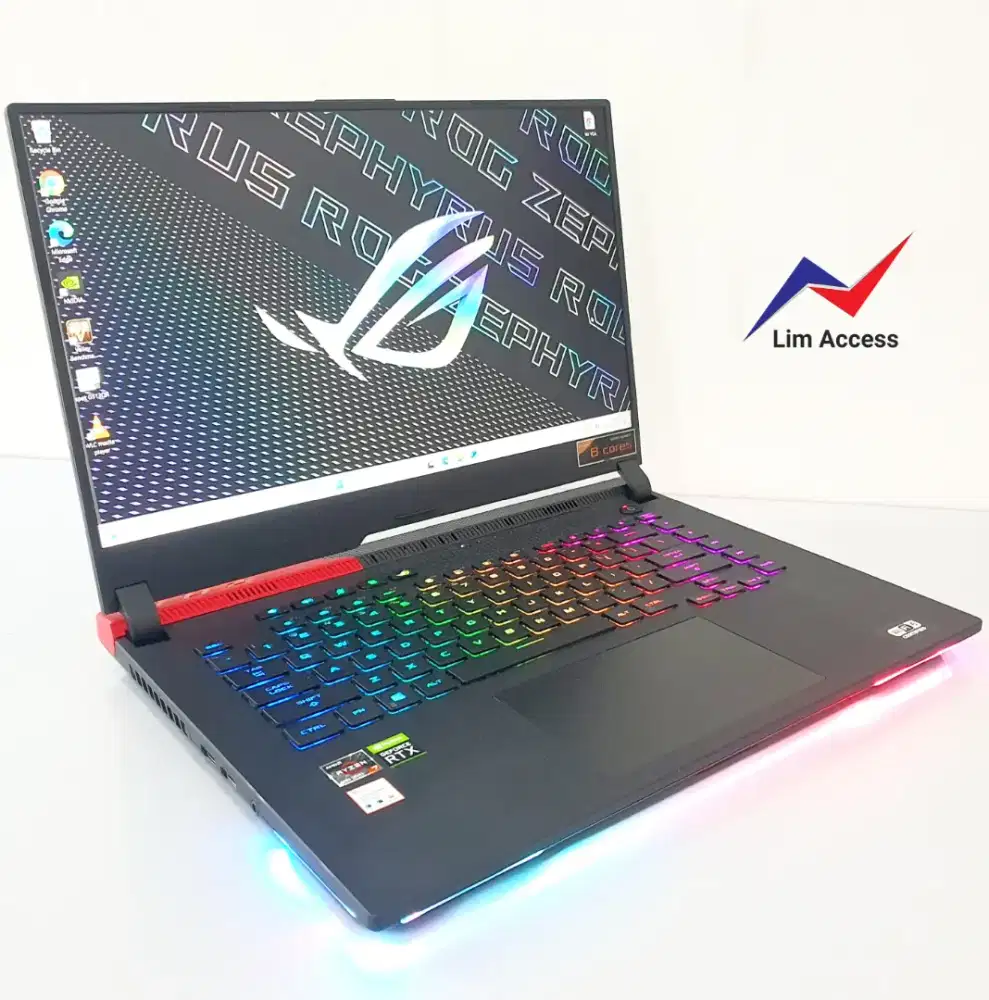 ROG G513QR Asus Strix Gaming Laptop Nvidia RTX3070 AMD Ryzen 7