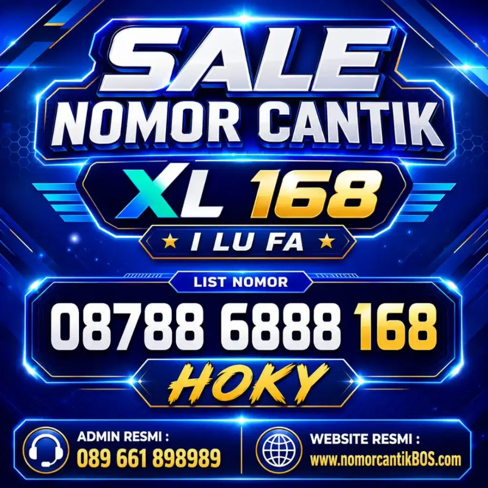 Nomor Cantik XL I LU FA 168