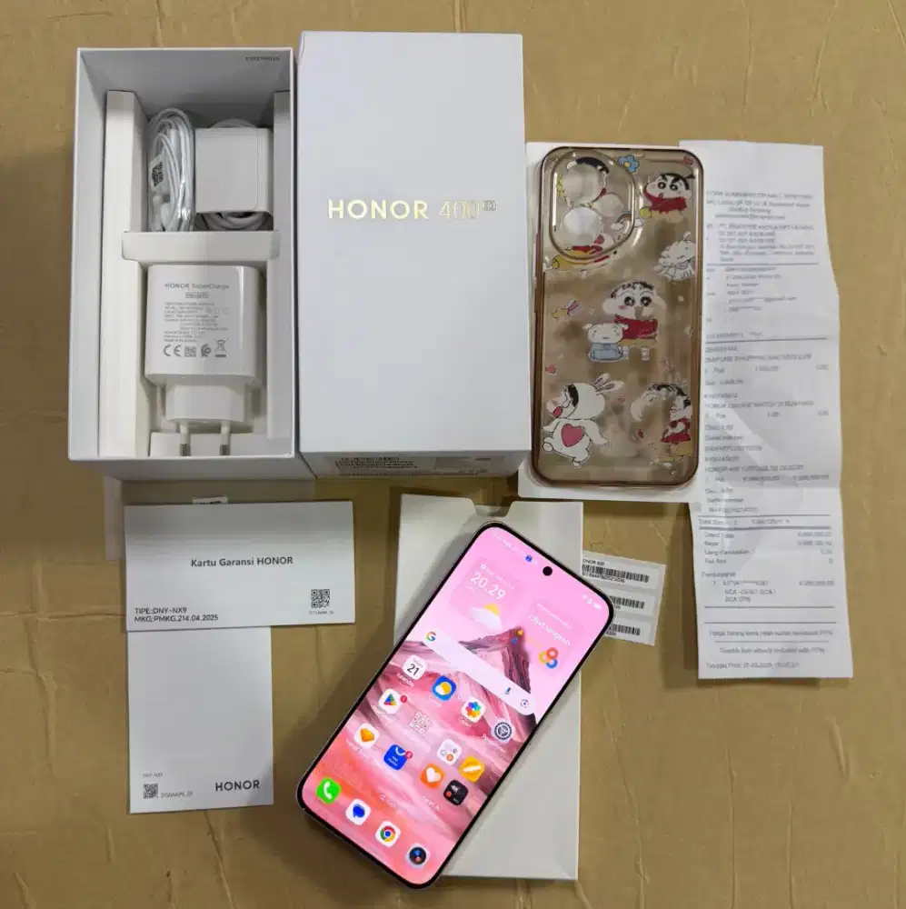 Honor 400 5G 12/512GB Fullset Mulus Garansi Resmi No Minus
