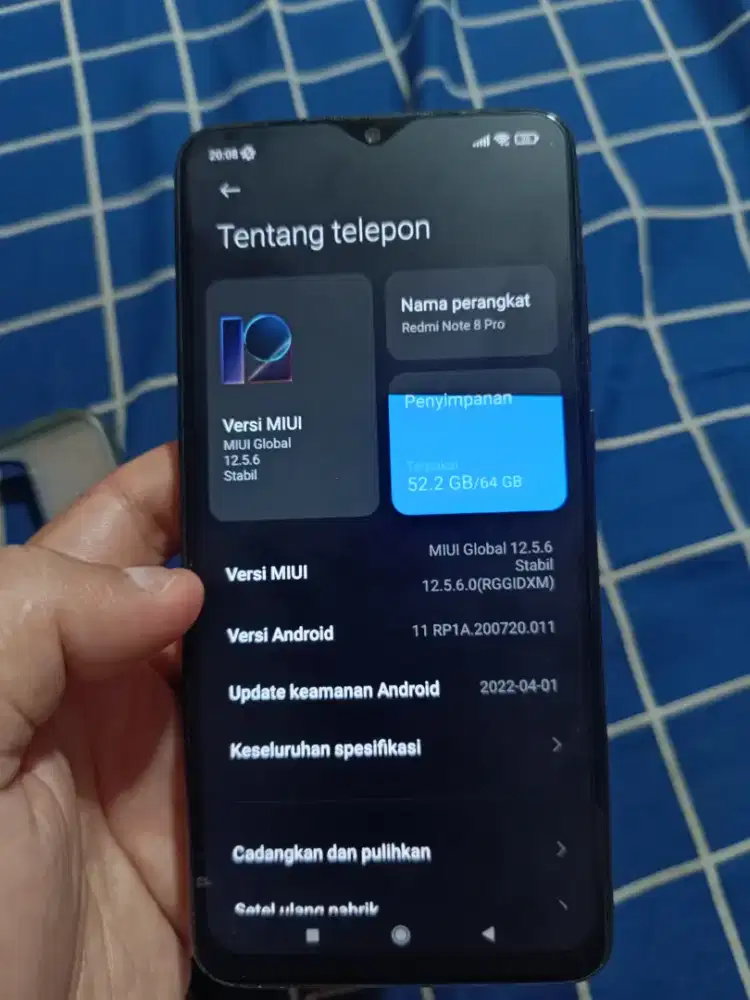 XIAOMI REDMI NOTE 8 PRO 6/64 HP AJA
