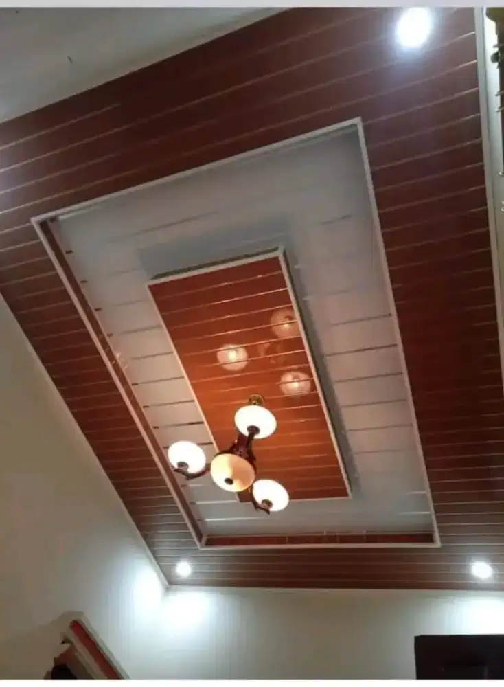 Plafon PVC terpasang