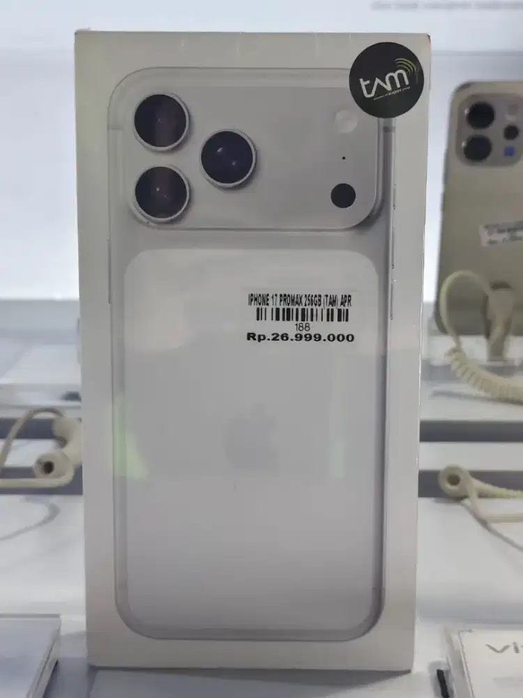 IPHONE 17 PROMAX 256 GB READY STOK DI TOKO ATLANTIS JEMPONG