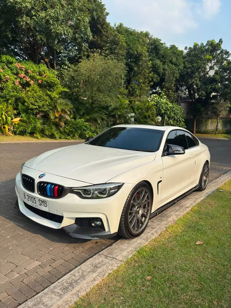 BMW 440i 2019 White, With B58 Engine same as Toyota Supra