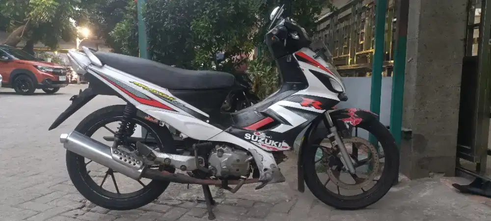 Suzuki Arashi'07 Hitam Putih Non Kopling,Tgn 2,Ss.Komplit+Faktur,5.5jt