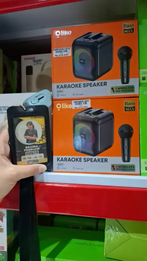 SPEAKER KARAOKE OLIKE KM9 | ATLANTIS DAHSYAT