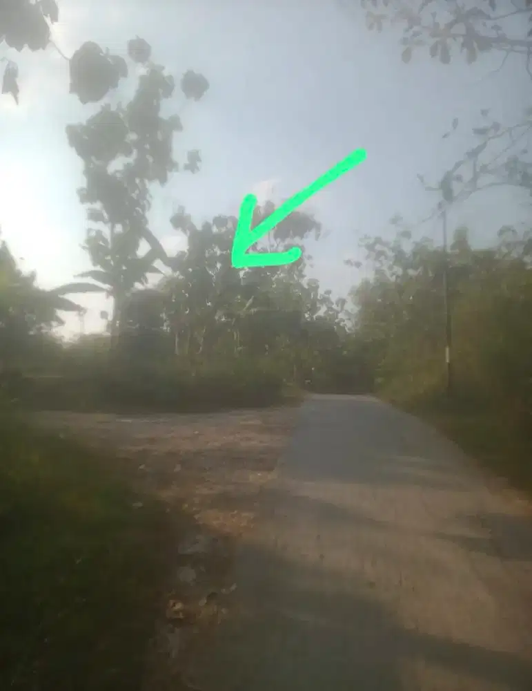Sebidang Tanah lokasi Pinggir Jalan
