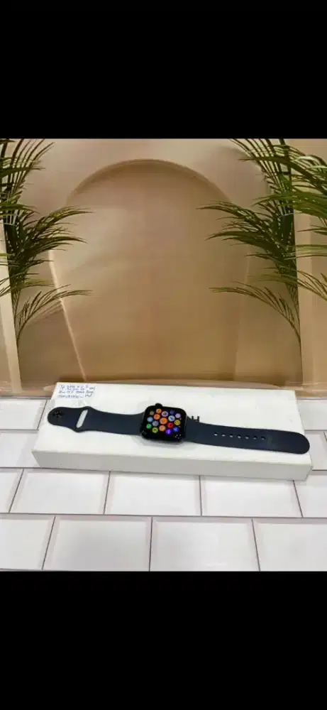 Ip.31146 || Apple Watch SE Gen 2 40mm Midnight (Resmi, Garansi sd
