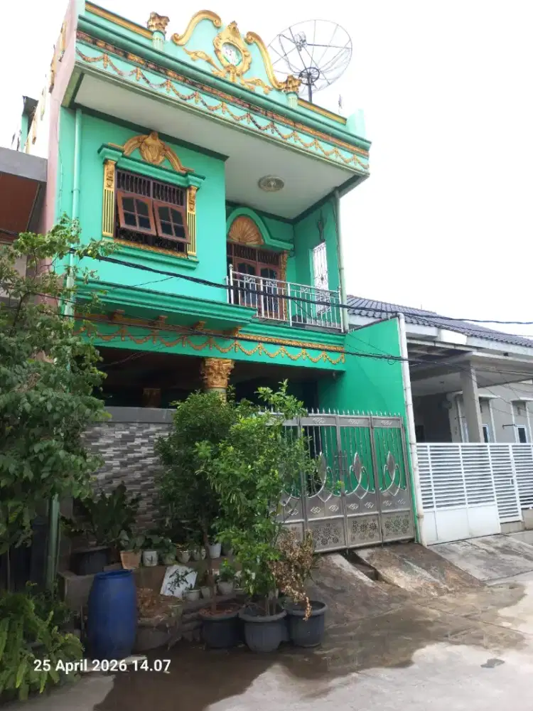 Disewa rumah rapi siap huni cluster dutabumi harapan indah bekasi