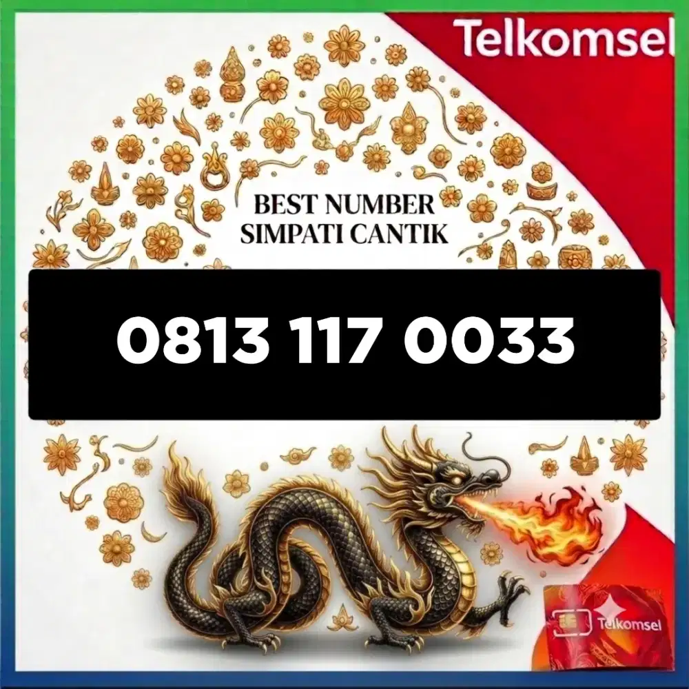 Nomor cantik simpati Telkomsel super