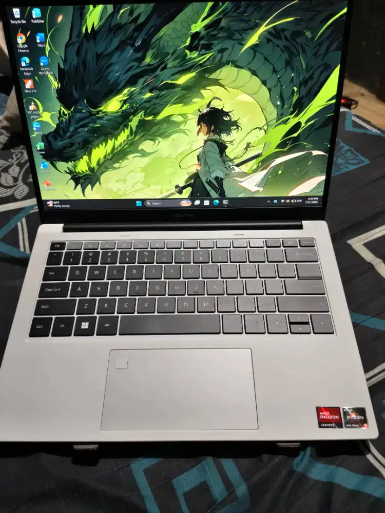 LAPTOP ADVAN WORKPLUS RYZEN 5 6600H RAM 16GB 512GB