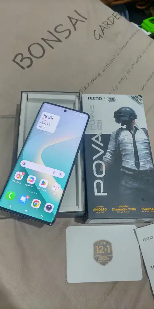 Tecno pova curve 5g 8/256GB