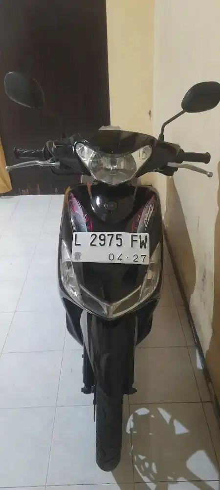 Mio smile cw 2012 (L) surat lengkap mati pajak+stnk 2022 seperti baru